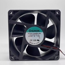 SUNON KD2412AMBX-6A 12038 DC24V 7.2W 12CM 2-Wire Inverter Cooling Fan