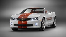 2011 CHEVY CAMARO SS CONVERTIBLE INDY PACE CAR POSTER 24 X 36 INCH SWEET 