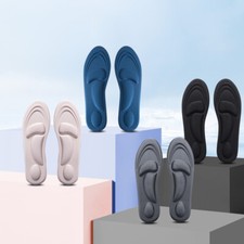 4D Memory Foam Insoles Extra Comfort Shoe Pads Orthopaedic Unisex | Size 5 - 12