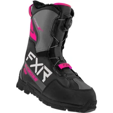 FXR X-Cross Pro BOA Women's Snowmobile Boots - Fuchsia/Black
