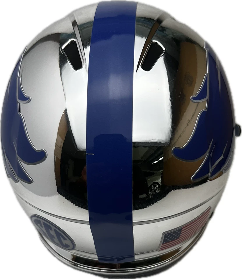 Kentucky Wildcats Custom Chrome Mini Helmet - Image 3 of 4