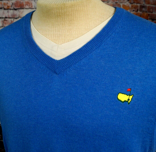 Masters Collection Cashmere Blend Sweater Vest Pullover V-Neck Mens Medium M - Picture 2 of 9