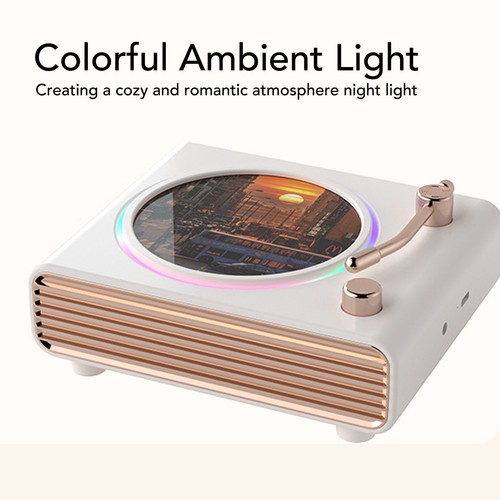 Tourne-Disque Éducatif Rechargeable Pour Enfants - 96 Cartes + 8 Cartes D'Enregistrement - Cadeau Musical Fille Garçon