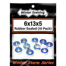 Winter Evening - 6x13x5mm 686-2RS 10 Bearings 
