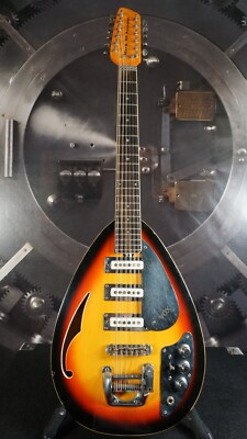 Vox Mark XII Acoustic 1966 - Sunburst 12-String Electric Guitar