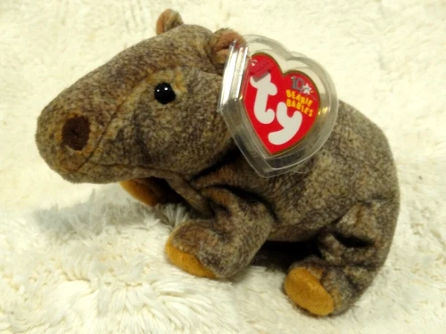 TY Beanie Babies "Tubbo" The Hippo   2003  Dif. Swing & Tush Tag    (DSLRT004K)