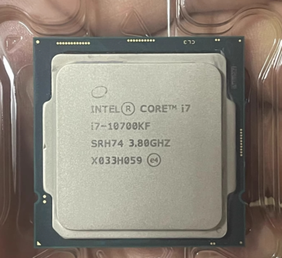 Intel Core I7-10700KF SRH74 3.8GHz 8-Cores 16Threads 125W LGA1200