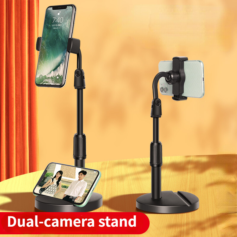 Phone Desk Holder Stand Foldable Desktop Table Mount For Mobile Tablet