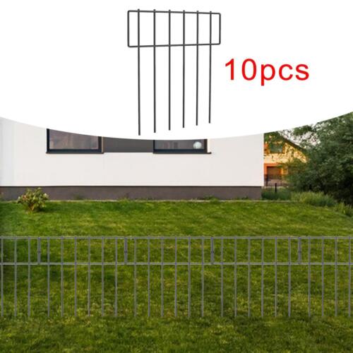 10Pcs 30x43cm Animal Barrier Fence Decorative Garden Fencing Detachable