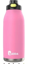 bubba 40oz Radiant Push Button Water Bottle Stainless Steel Azalea *NEW*