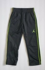 Nike Air Jordan Athletic Sweat Pants Youth Size 4 Boys XS 3-4 Black 851103-980