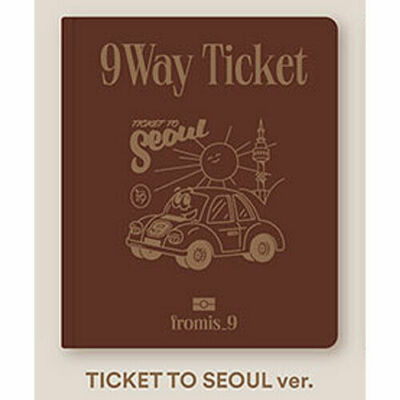 FROMIS_9 [9 WAY TICKET] 2nd Single Album TICKET TO SEOUL CD+Foto Buch+4 Karte