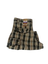 Boy's Arizona Colorful  Brown Plaid Shorts Husky Size 10