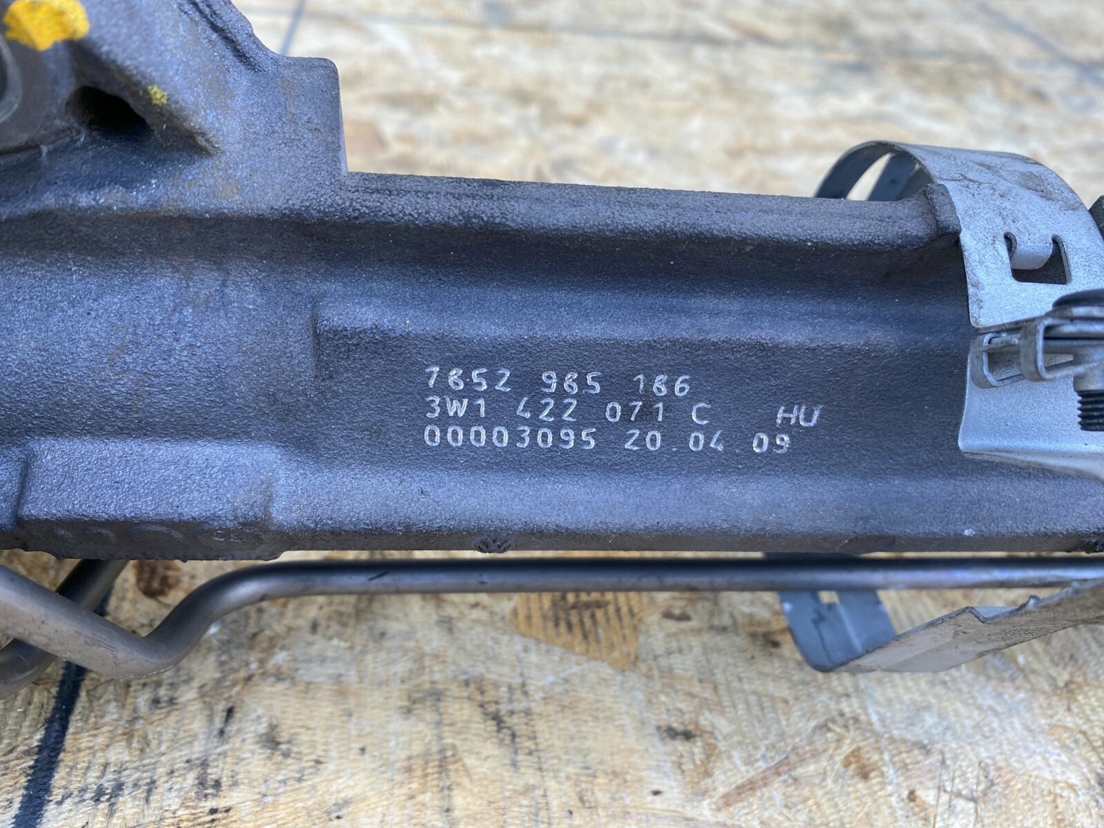 POWER STEERING RACK AND PINION 3W1422071 BENTLEY GT GTC FLYING SPUR (04-12) OEM