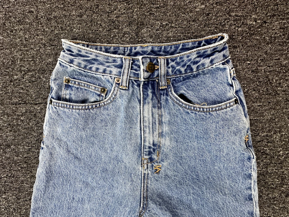 Jeans TSUBI Chlo Wasted Bae 23 azul Dem dobladillo crudo desgastado Foto 2 de 4