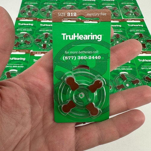 76 TruHearing Size 312 Hearing Aid Batteries (19 Packs Of 4) Expires 102025 12800522545 eBay
