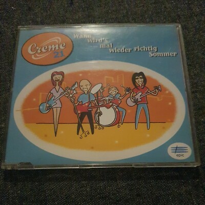 Wann wird's mal wieder richtig Sommer von Creme 21 - Maxi-CD - Zustand Gut @155