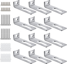 30 Set White Board Mounting Hardware,Whiteboard Hanging Brackets, White Board In