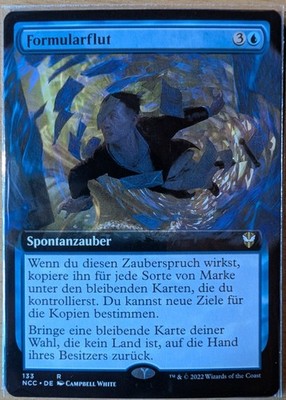 MTG | Formularflut | NM | DE | NCC 133 | Extended Art 