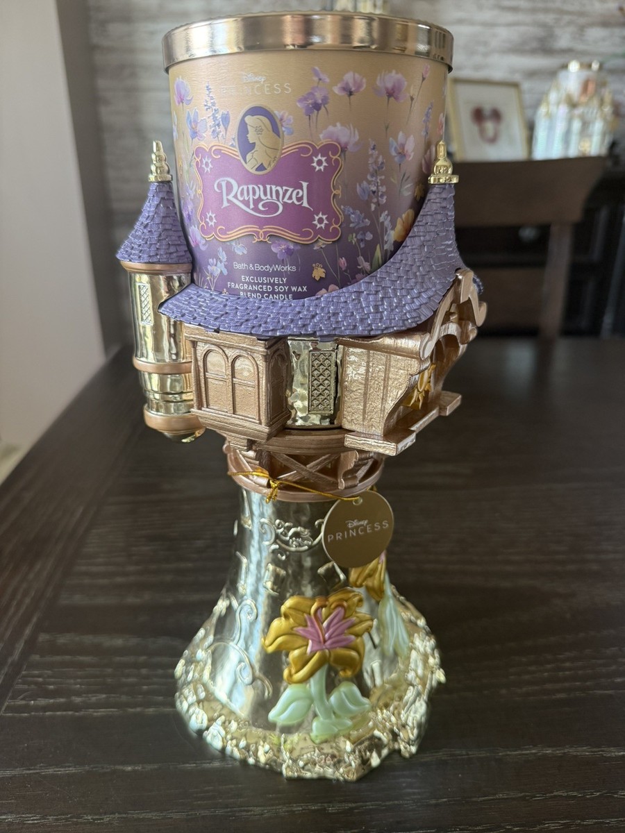 Bath & Body Works Disney Tangled Rapunzel Tower Candle Holder | eBay