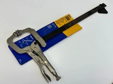 NEW Petersen Dewitt USA Vise-Grip 318S Locking Bar Clamp Swivel Pad Pliers, NOS