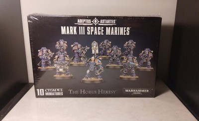 Games Workshop Warhammer 40000 Mark III Sqace Marine OOP Old Sculpt