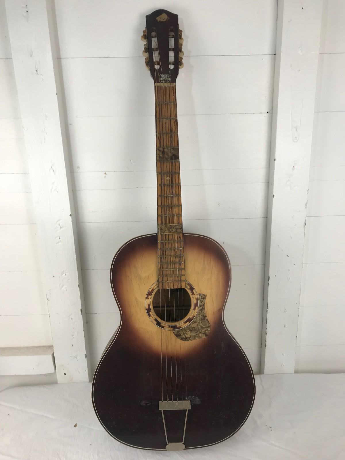 Cheap Vintage Acoustic Guitar - Parts or Repair Project