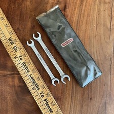 Craftsman 2 Piece Flare Nut Wrench Set In Pouch Read Description Craftsman 2 Piece Flare Nut Wrench Set In Pouch Read Description