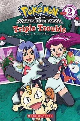 Pokemon: Triple Trouble (Developing Reader, Level 2) - Paperback - GOOD