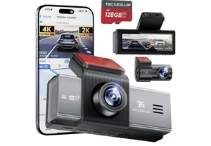 TECXERLLON Dash Cam (TX310H) GPS, Night Vision, 24HR Parking Surveillance