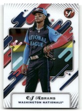 2025 Topps Pristine CJ Abrams #259 Washington Nationals