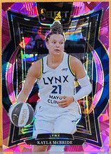 Kayla McBride Minnesota Lynx 2025 Panini Select WNBA Concourse #97 Cracked Ice
