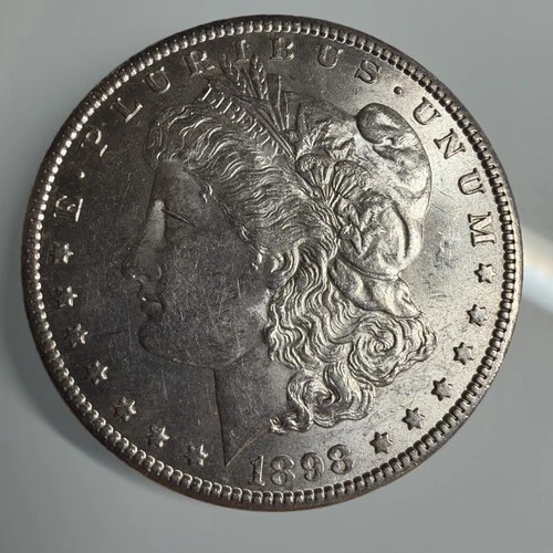 1898 S MORGAN SILVER DOLLAR! NICE AU/UNC RARE DATE/MINT!