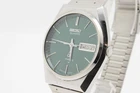 SEIKO WATCH TYPEII 7123-7010 Vintage Quartz DAY/DATE Green Dial Men’s Watch
