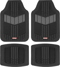 Best Floor Mats for Trucks Dualflex All-Weather Rubber Floor Mats for Car, Truck, Van & SUV –