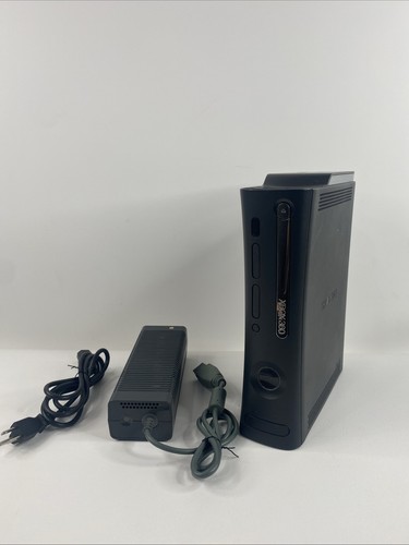 Microsoft Xbox 360 Elite 120GB Console di Gioco Nera Testata!! - Foto 1 di 9