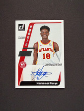 MOUHAMED GUEYE 2023-24 DONRUSS ROOKIE NEXT DAY AUTOGRAPH HAWKS RC AUTO