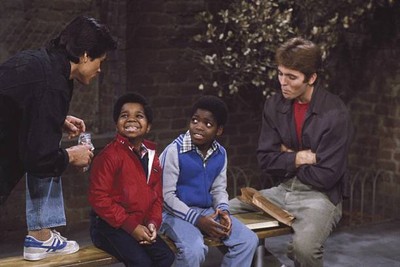 Diffrent Strokes Sal Lopez as Roberto Gary Coleman as Arnold Jacks- Old Photo 1