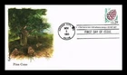 US COVER PINE CONE FIRST DAY ISSUE EDKEN CACHET