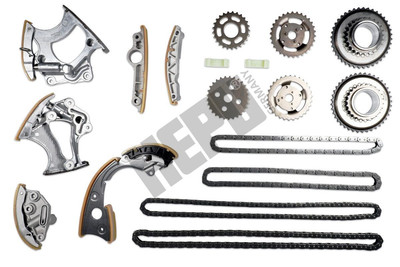 HEPU 21-0640 Steuerkettensatz Steuerkette für AUDI A4 Avant (8K5, B8) Q7 (4LB)