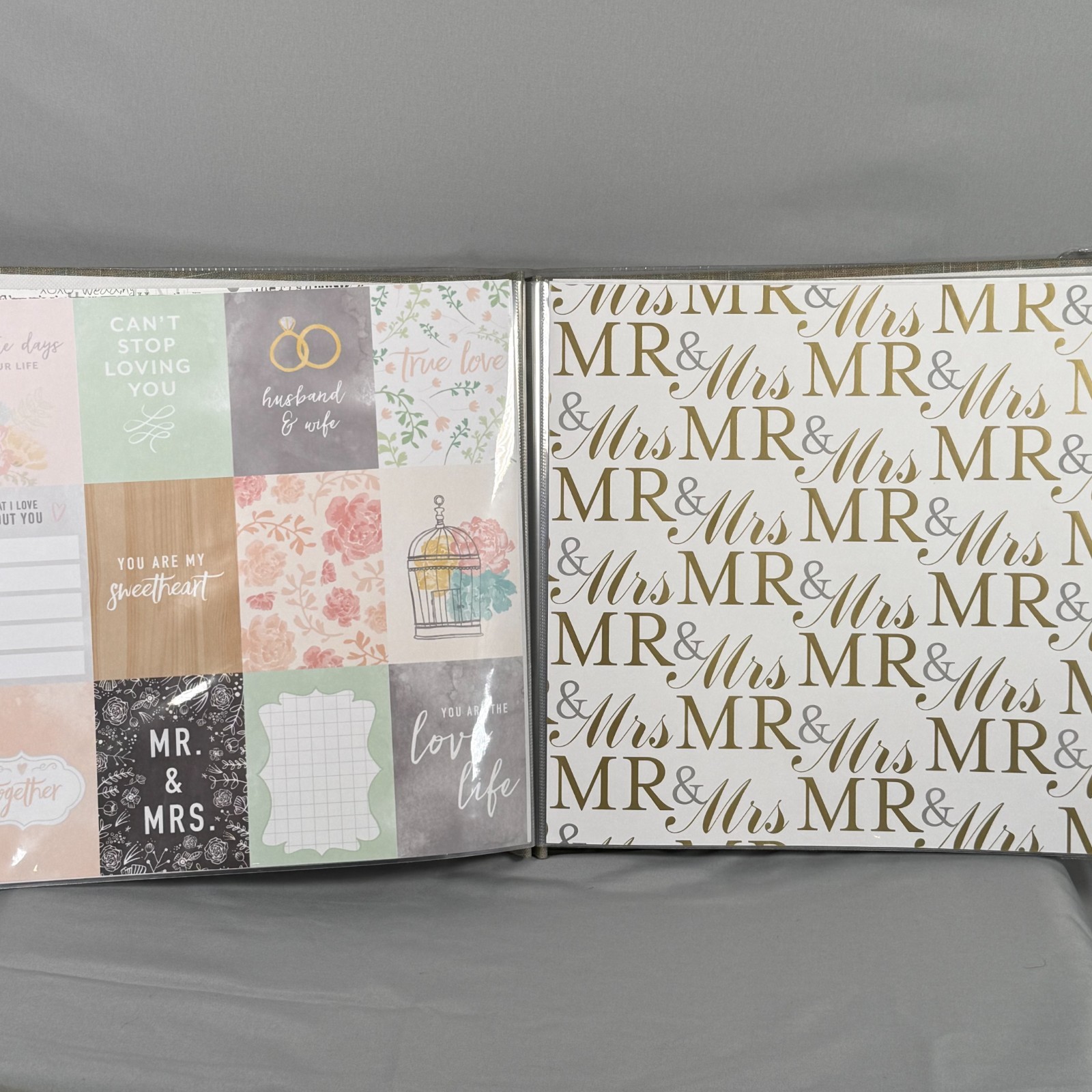 Memories 12 x 12 Wedding Scrapbook Kit w Extras Mambikit $65 Fun Pictures Craft