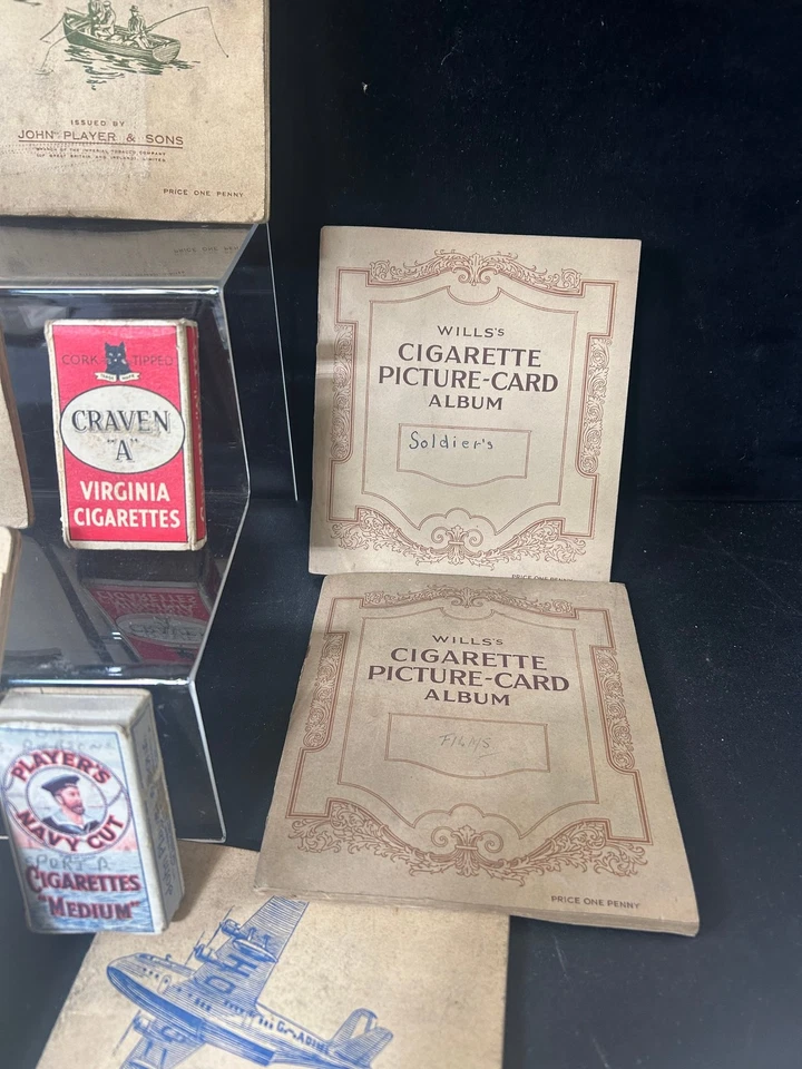 Collection of Vintage Cigarette Card Albums Wills, Player's & More - #1001 - Image 3 of 4