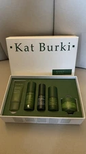 Kat Burki Mini Ritual Skincare Set $140 Cleanser, Essence, Mist, Gel, Cream NEW