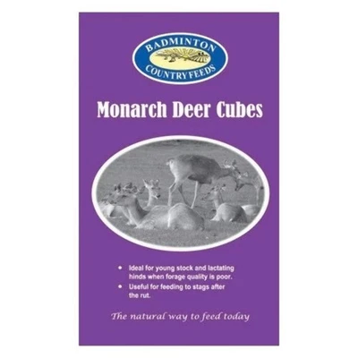 Badminton Monarch Deer Cubes 20kg