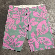 Vintage O  Neill Surf Floral Board Shorts Pink And Teal Mens