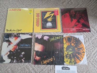 Bad Brains 5 LP'S Bundle - Rare Colored Vinyl
