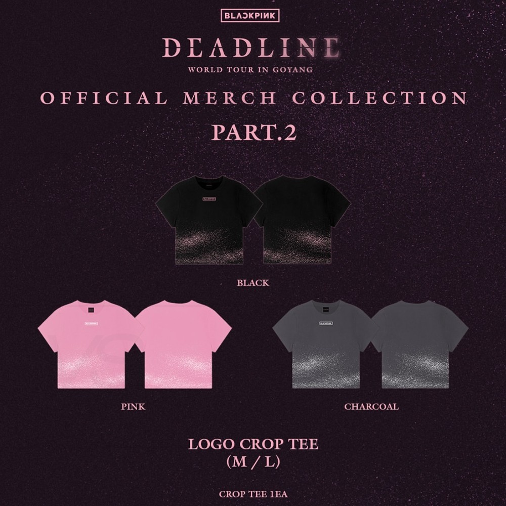 BLACKPINK DEADLINE WORLD TOUR IN GOYANG Official MD