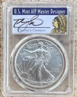 2019 American Silver Eagle Thomas Cleveland First Strike 1 of 1000 PCGS MS70