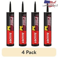 Polyurethane Roof  Flashing Sealant Weatherproof Flexible Low VOC 4 Pack New