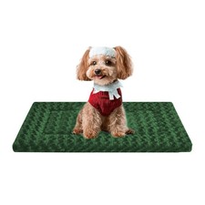 Soft Reversible Dog Mat Dual-Sided All Seasons Machine Washable Crate Bed